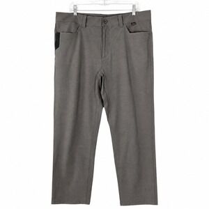 Simms Fishing Pants Men 39x31 Grey Cotton Blend Performance Utility Outdoor Gorp